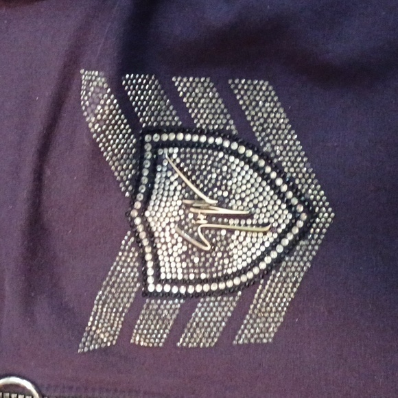 Giuseppe Zanotti Unisex Euro sz 42 (US-wmn/med, men/sm) merlot half zip, hoodie - Picture 8 of 8